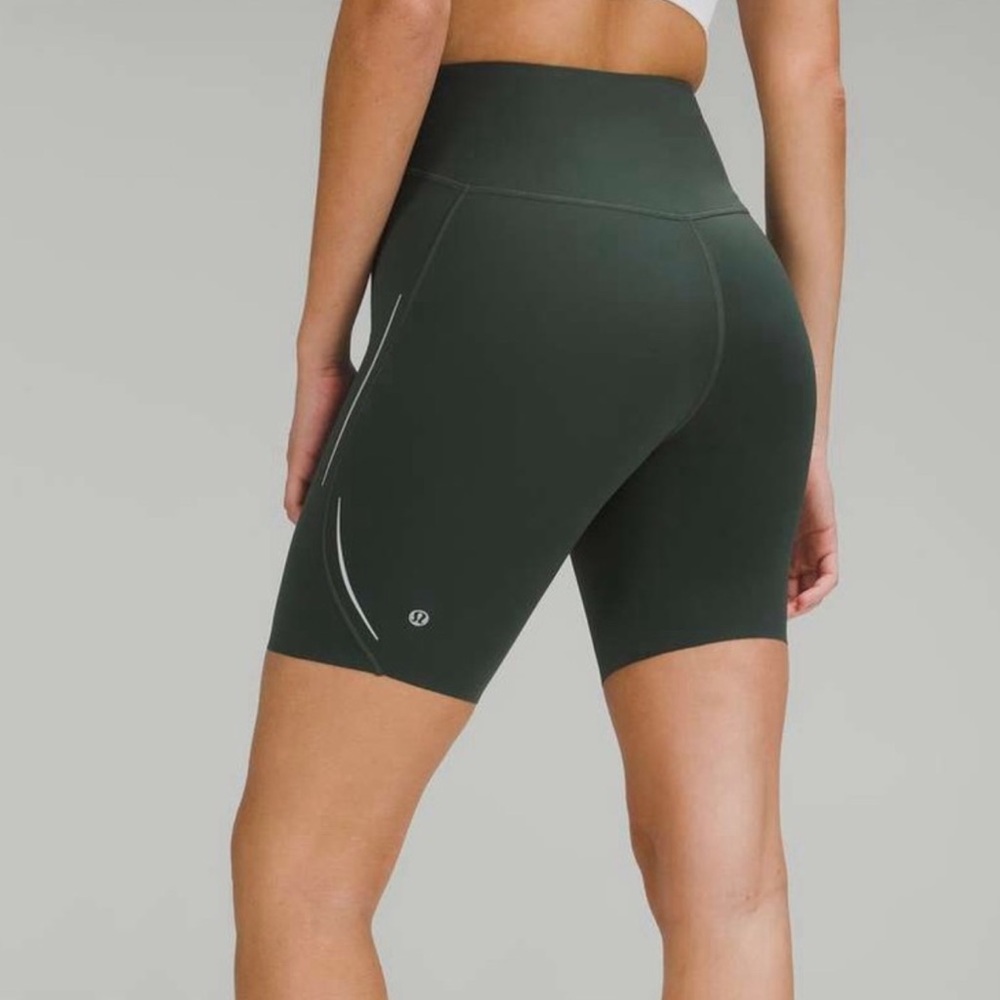 Lululemon Base Pace High Rise Reflective Short 8” Size 2
